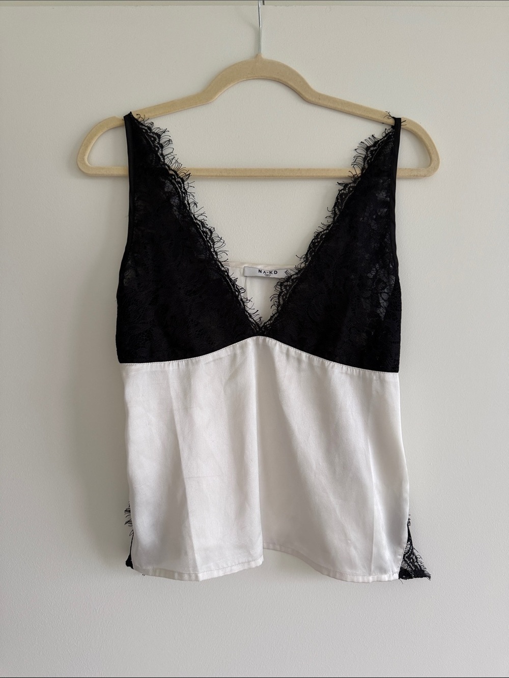NAKD tank top with lace detailing